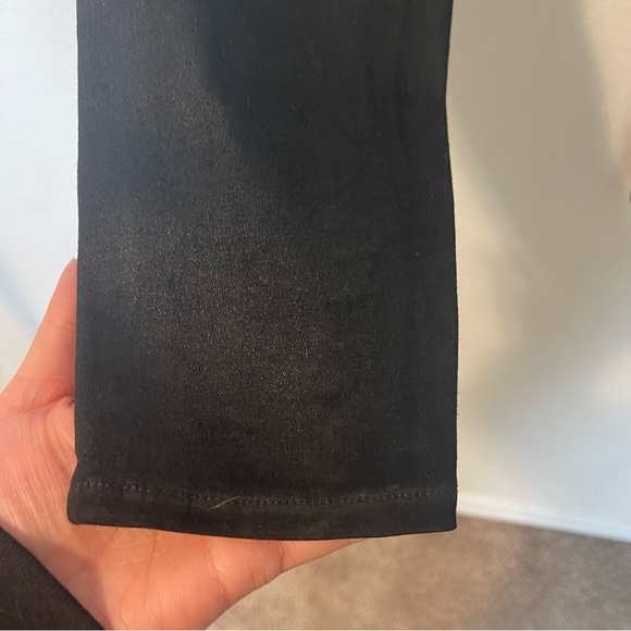 L'agence Black Coated High Rise Skinny Jeans - Picture 4 of 6